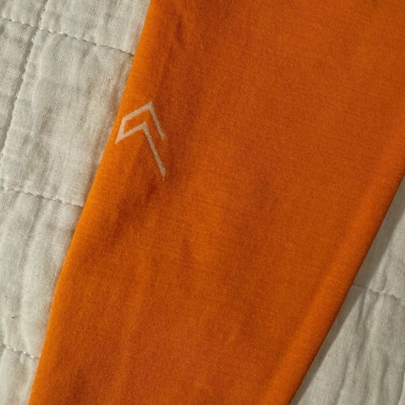 Oner Active Effortless Flame red leggings - Picture 3 of 5